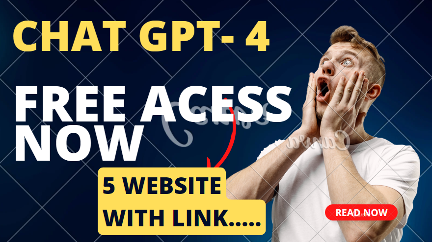 5 Sites to Access or Use ChatGPT-4 (GPT-4) for Free